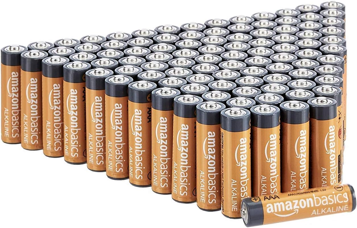 Amazon Basics 36 Pack AAA High-Performance Alkaline Batteries, 10-Year Shelf Life, Easy to Open Value Pack image number 5