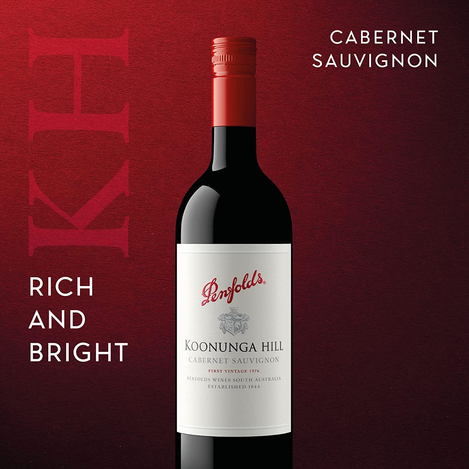 Penfolds Koonunga Hill Cabernet Sauvignon Red Wine, 750 Ml (Pack of 6) image number 1