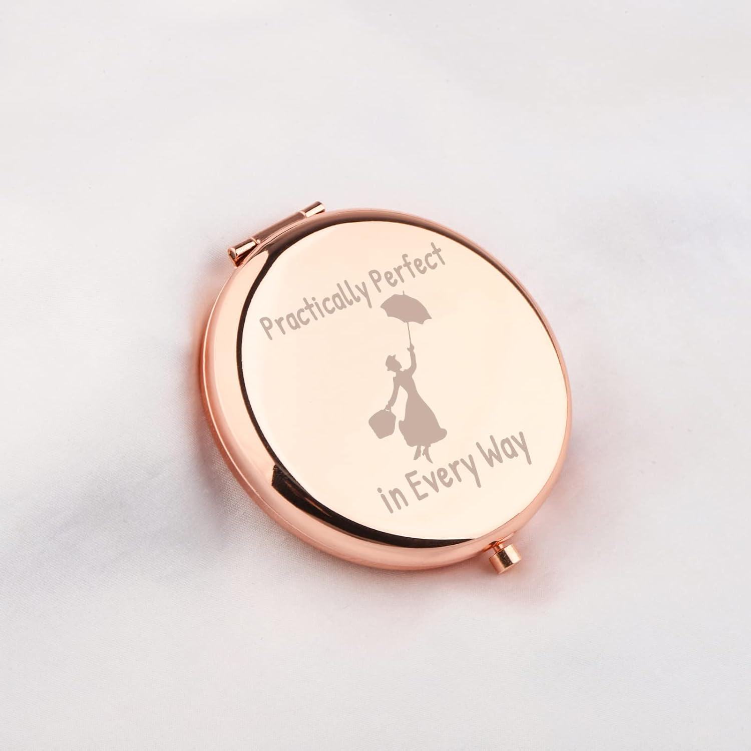 WUSUANED Movie Quote Makeup Mirror Practically Perfect in Every Way Mirror Fantasy Inspired Gifts for Movie Fans image number 6