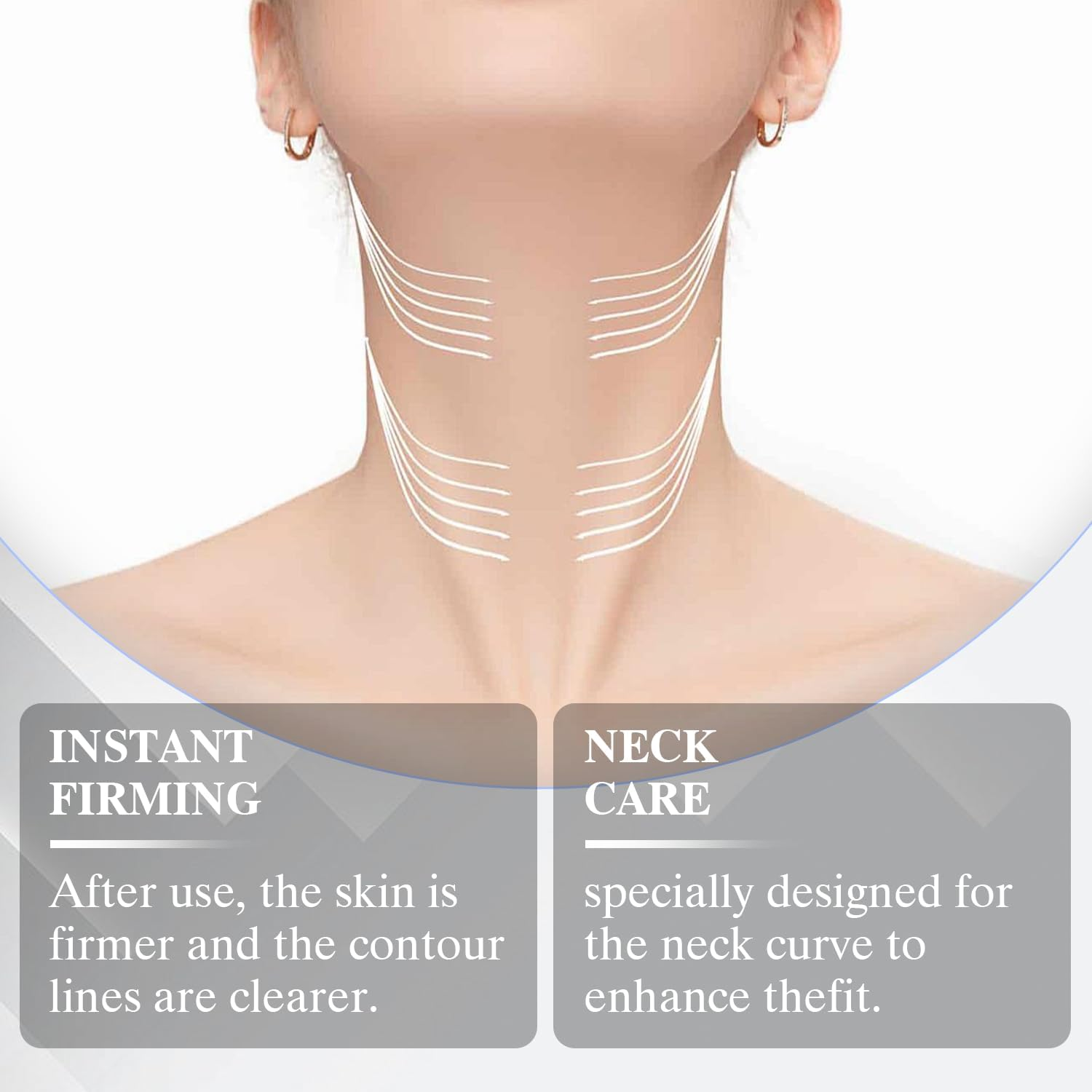 Face Lifting Tape - 20PCS Adjustable V-Line Chin Strap for Double Chin,Jawline Contour & Firming Face Slimming Belt image number 4