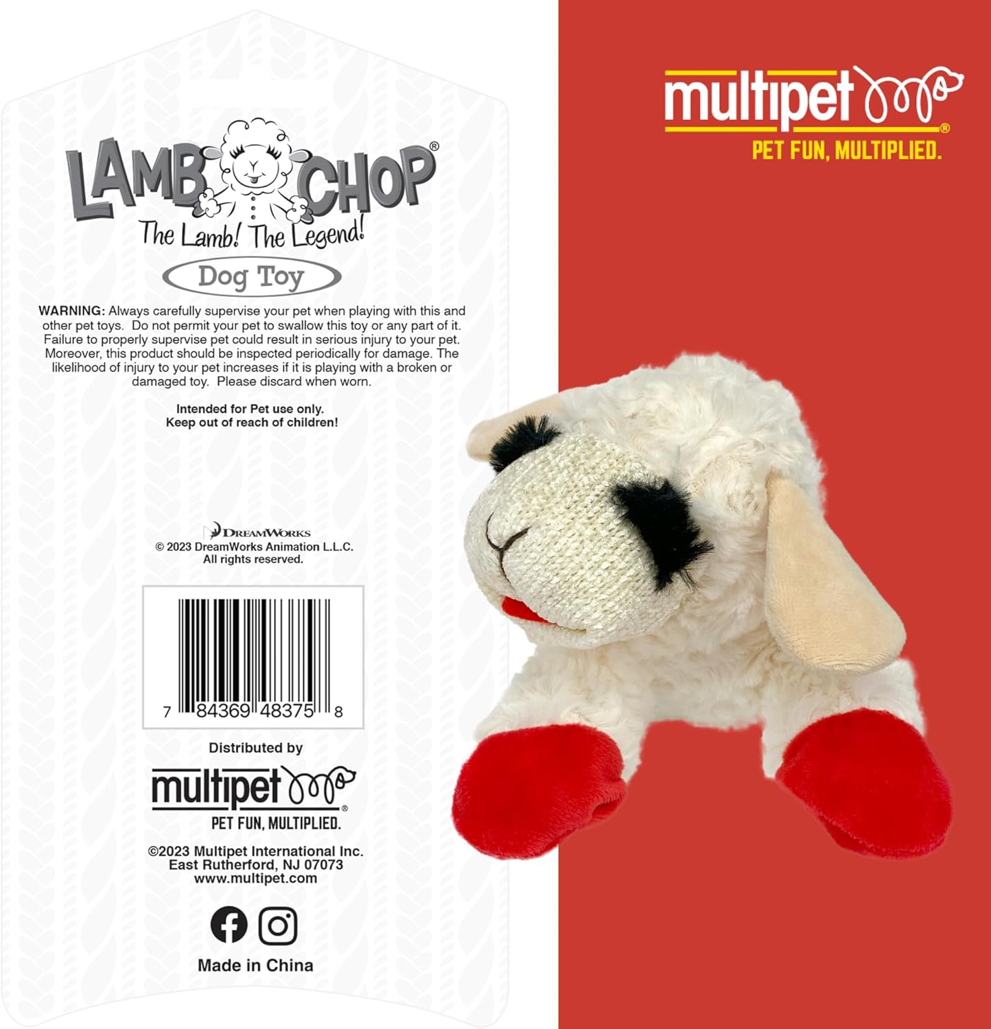 Multipet Dog Squeaker Toy, image number 1