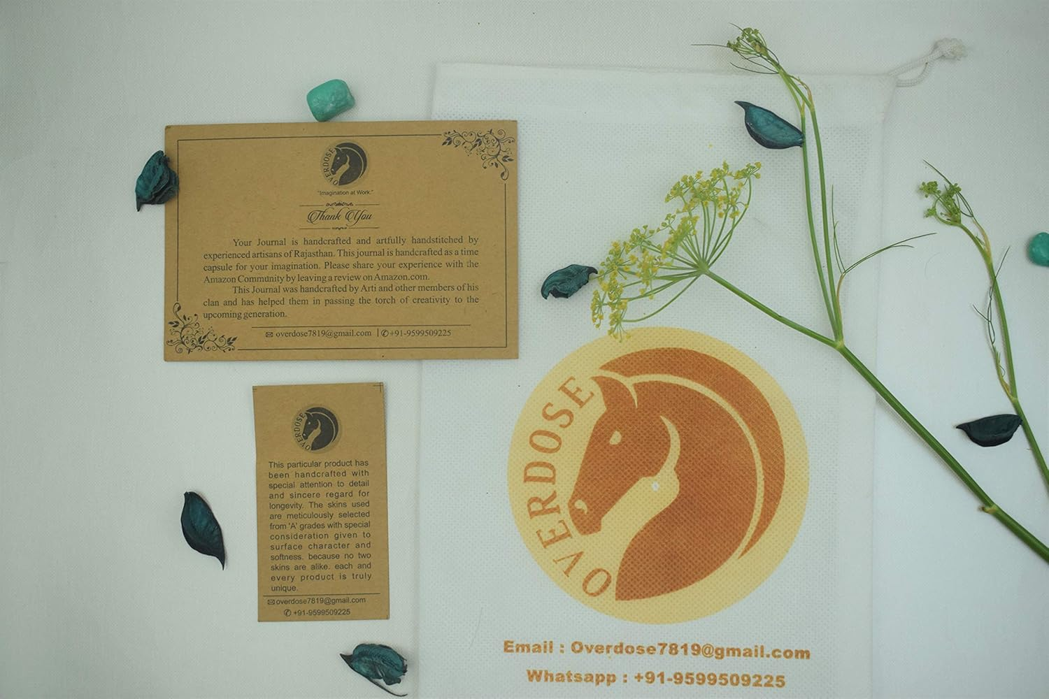 OVERDOSE Mehrab Brass C-Lock Leather Journal - Handmade Antique Stone Journal Diary Leather Sketchbook Drawing Notebook - 6 X 8 Inches | 15 X 20 Cm | A5 image number 2