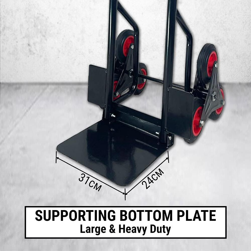 Foldable Stair Climber Hand Trolley Steps Truck Climbing Cart Transport Luggage image number 3