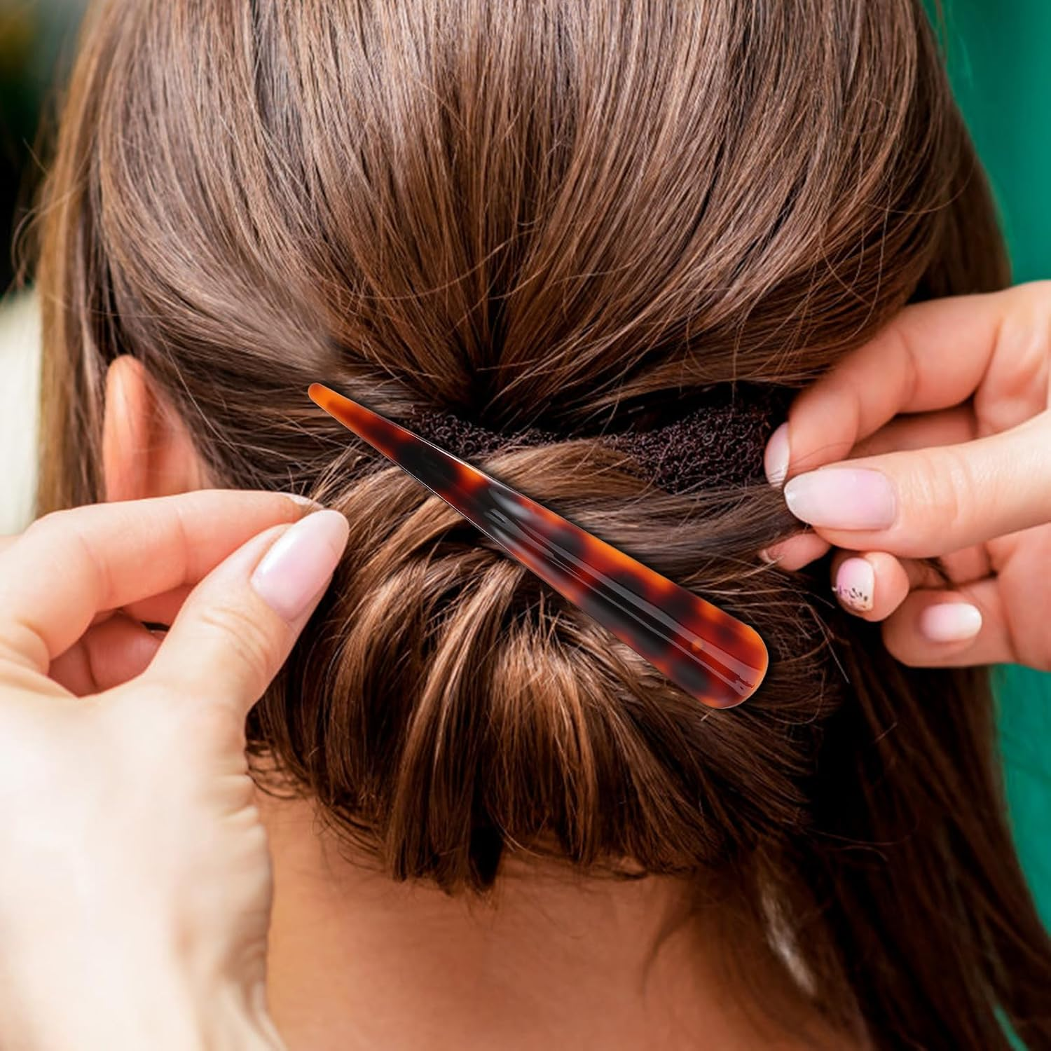 PACKOVE 3Pcs Duckbills Hair Clips Duckbills Hairpins Decorative Duckbills Clips Hair Styling Clips Partition Clamp for Women Girls image number 4