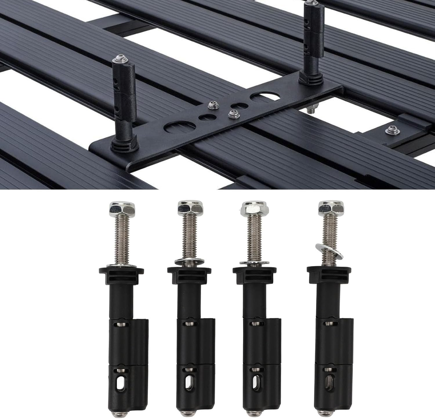 TOPINCN Traction Board Mounting Pin Set Durable and Reliable Easy Installation for Maxtrax Traction Boards (Without Password Lock) image number 6