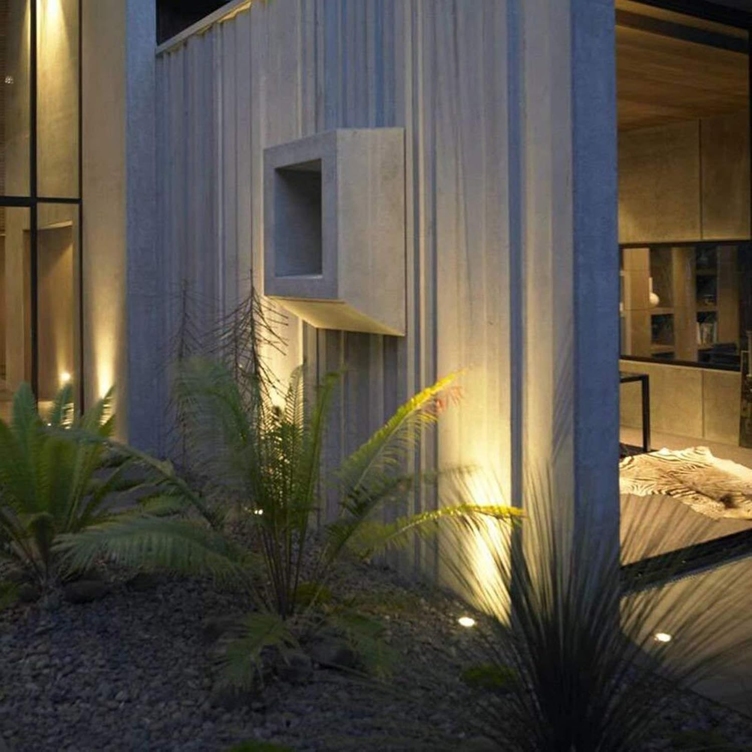 Underground Light LED 3W Mini Floor Lamp IP67 Waterproof Outdoor Ground Lights for Terrace, Garden, Passage Decoration(Warm White Light,12V) image number 5