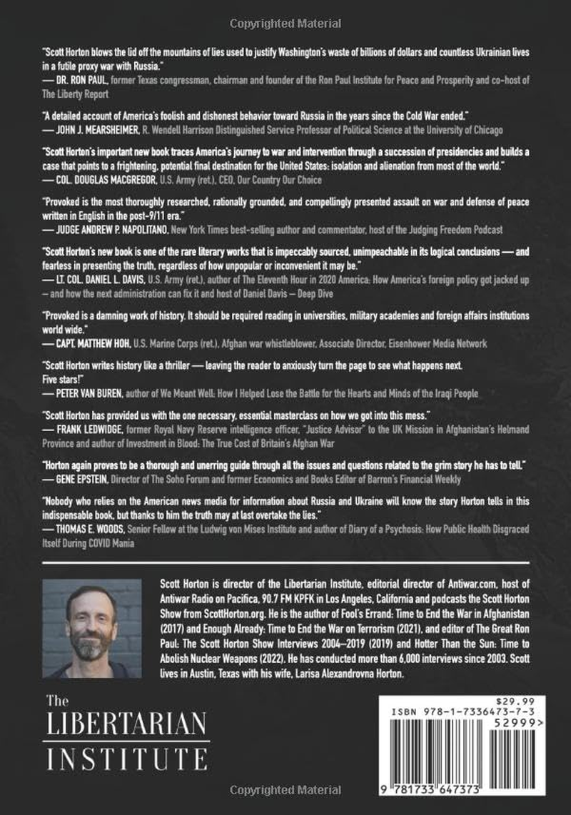 Provoked: How Washington Started the New Cold War with Russia and the Catastrophe in Ukraine image number 1