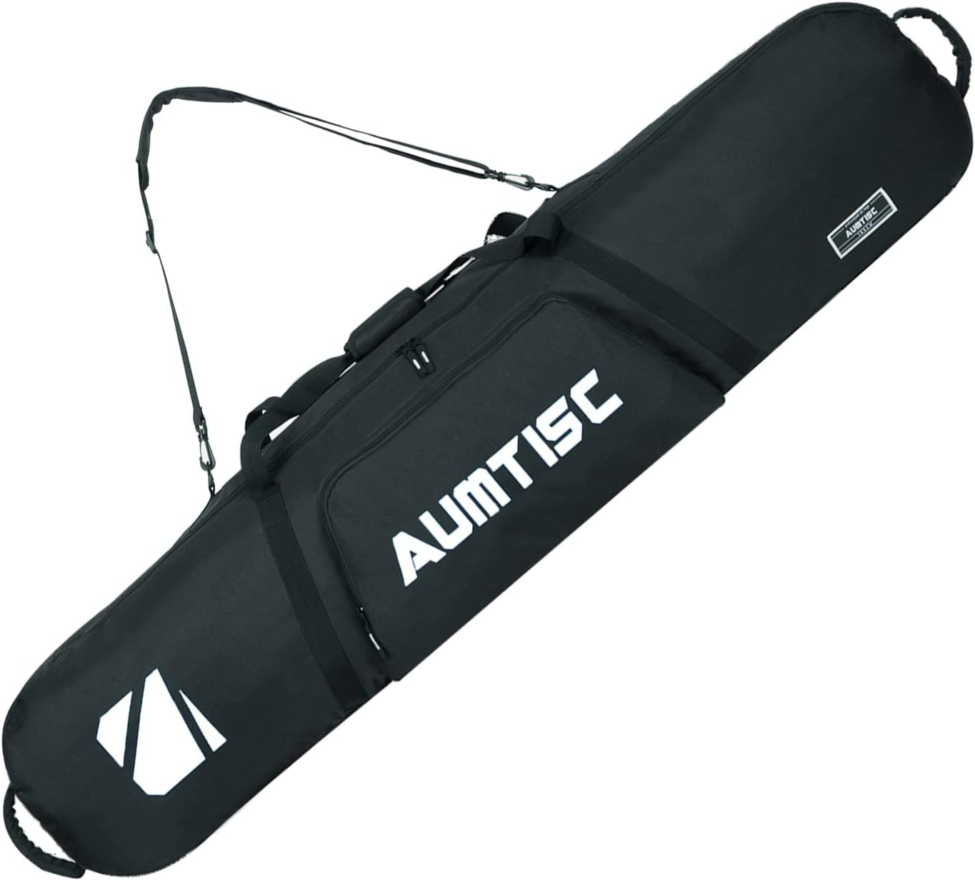 AUMTISC Padded Snowboard Bag for Air Travel, Snowboard Travel Bags for Flying with Gear Pockets, Available Length in 155Cm | 165Cm | Ajustblae 156-181Cm