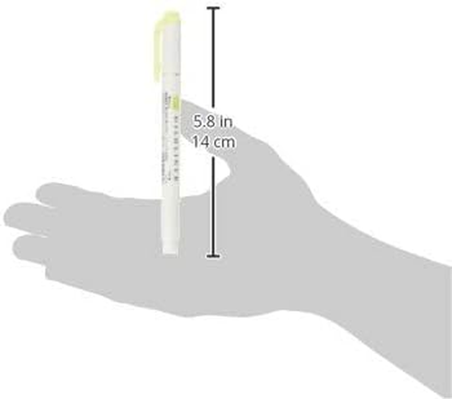 Zebra Double-Sided Mildliner, Yellow image number 4