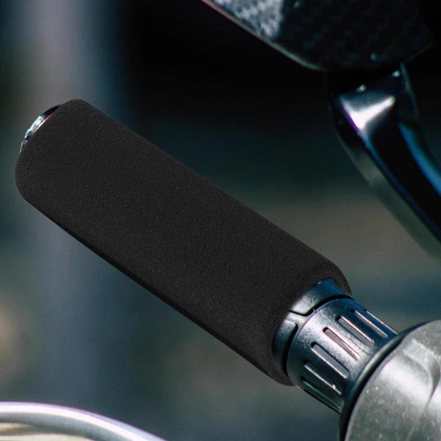 Motorcycle Handlebar Shock | Non-Slip and Anti-Vibration Soft Handlebar Grip | Non-Slip Foam Sponge Comfort Handle Ngumms