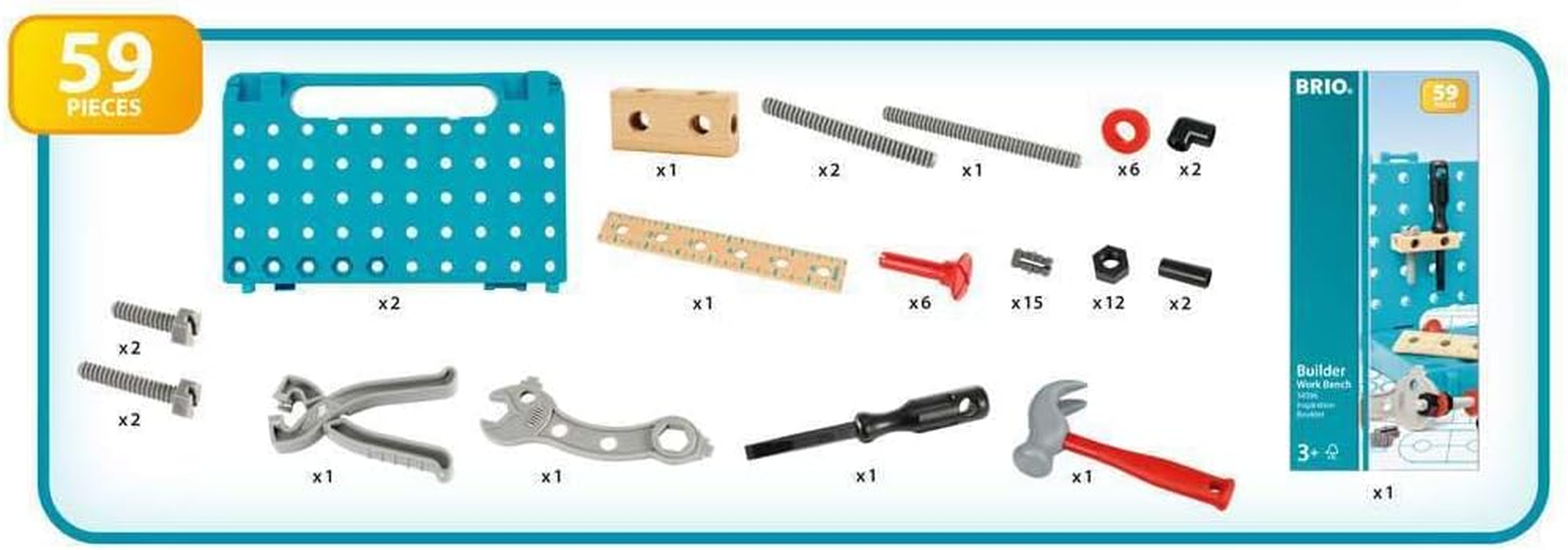 BRIO Builder - Practice Station 59 Pieces image number 5