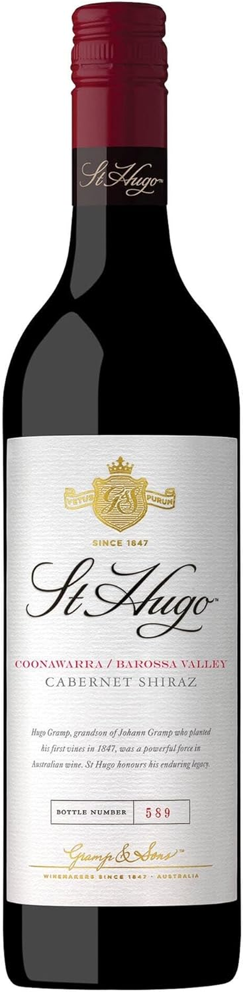 St Hugo Cabernet Shiraz 750Ml 2019
