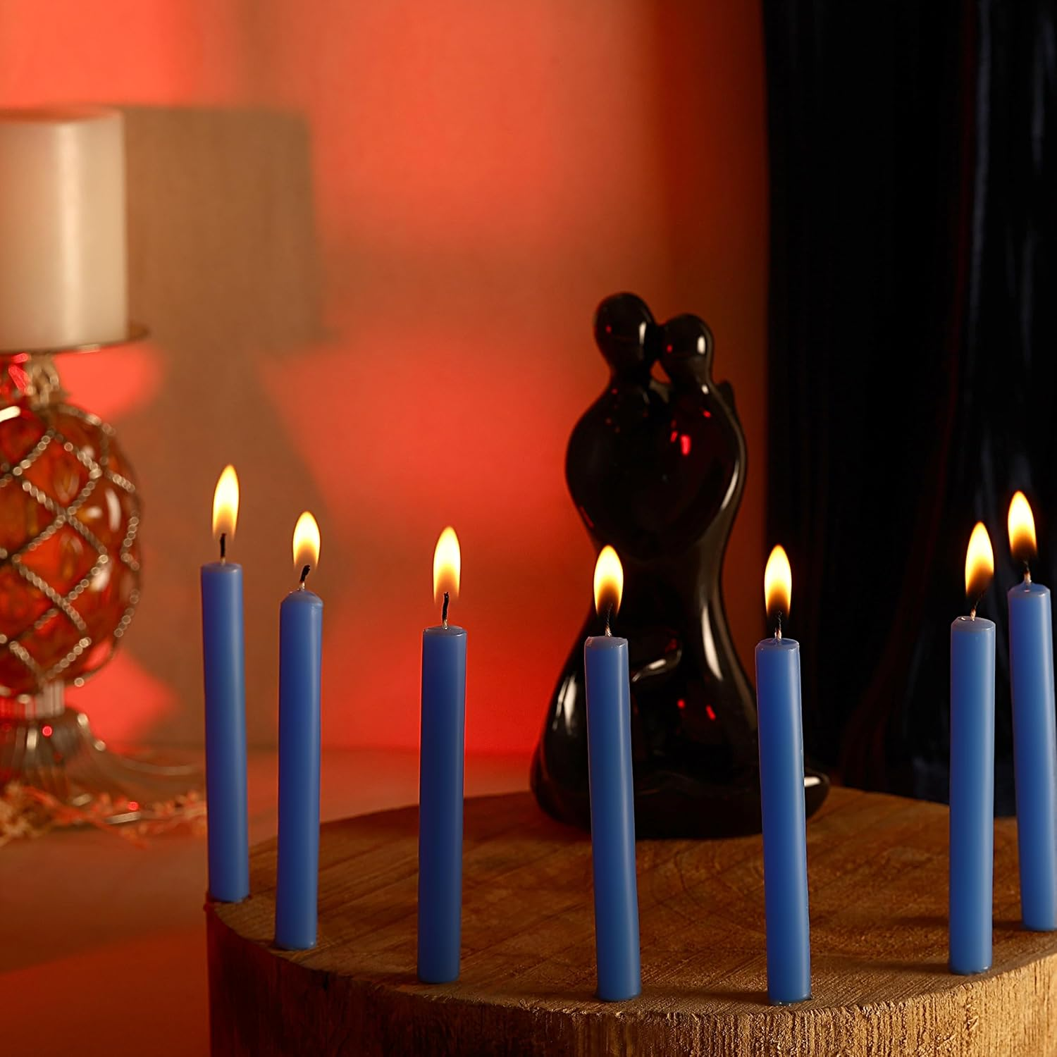 PROSPERRO LUMO by Parkash Candles Spell & Chime Candles Set of 20 &ndash; 4" X 1/2" Premium Mini Taper Candles for Rituals, Birthdays, Altar, Spells, Chime Candles, (Purple)