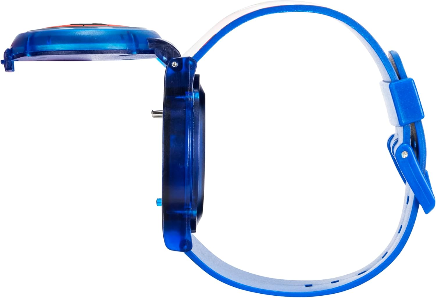 Accutime Marvel Spider-Man Digital Watch for Kids, Blue/Red 2, Digital Quartz image number 3