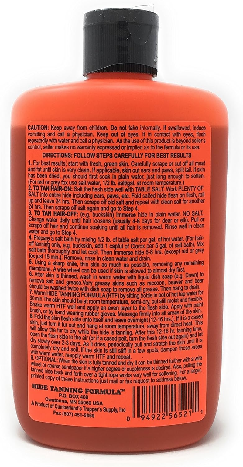 Cumberland'S Deer Hunter'S & Trapper'S Hide & Fur Tanning Formula image number 3