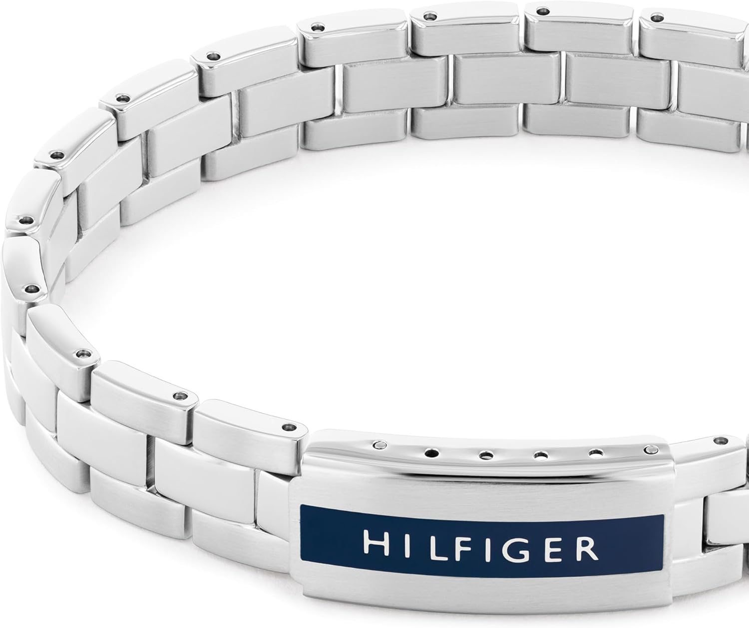 Tommy Hilfiger Men'S 2790485 Stainless Steel Link Bracelet, Silver, One Size image number 4