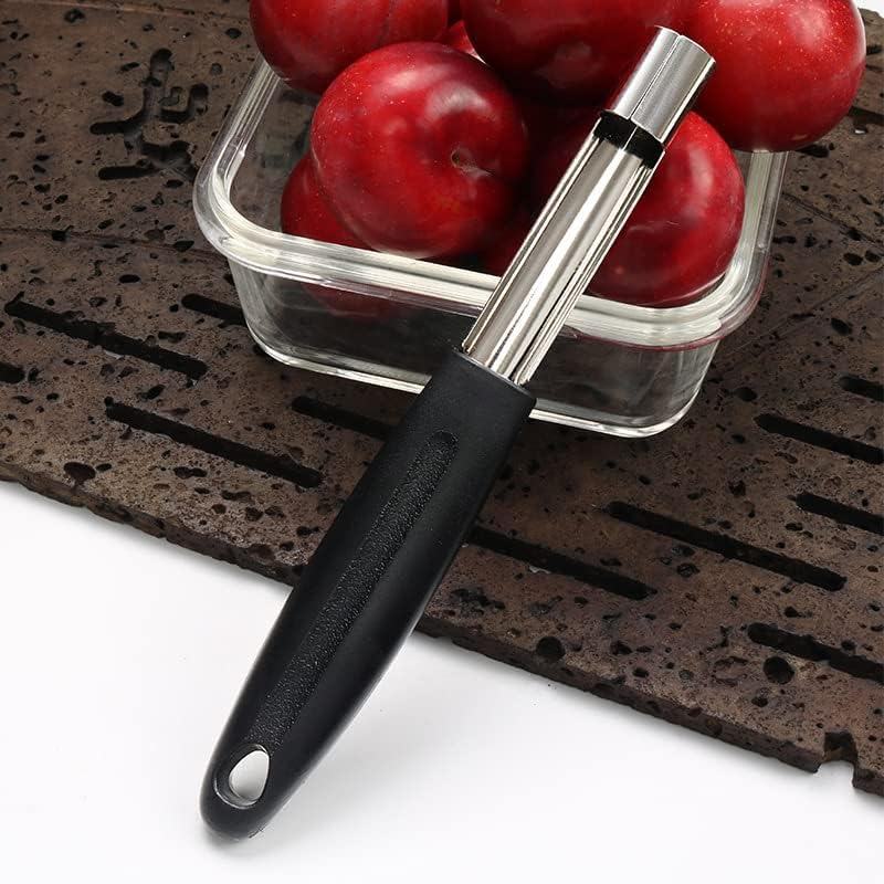 Stainless Steel Apple Core Remover with anti Slip Handle Apple Corer Household Kitchen Fruit Vegetable Core Remover Tool Pear Corer Sharp Perfect for Apples Pears Jujube Hawthorn & More (2 PCS) image number 2