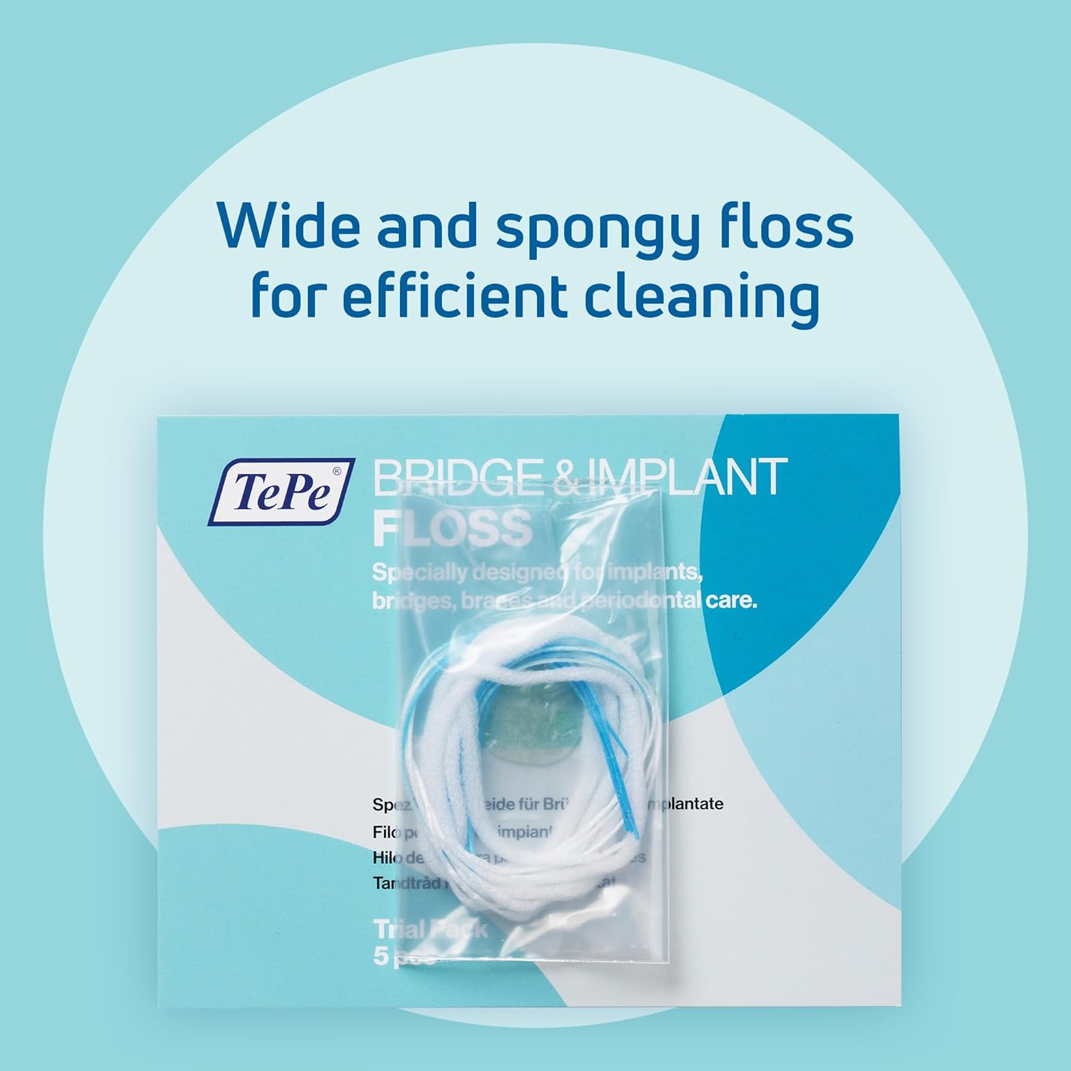 Tepe Implant Kit, 12Pcs Oral Care Kit for Implant Care, Interdental Cleaning Tools, Specialty Brushes for Good Oral Hygiene