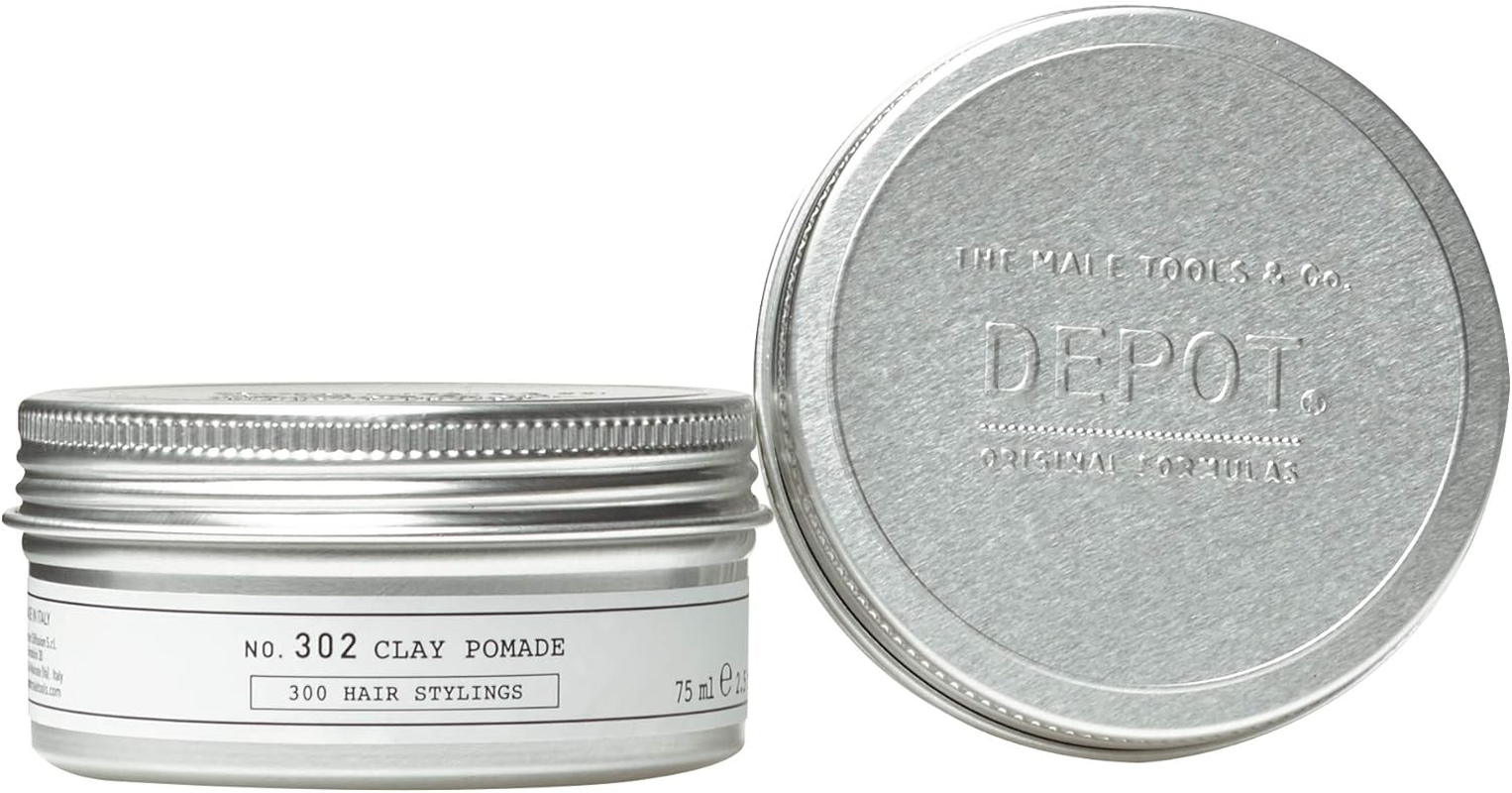 Depot Male Tools 302. Clay Pomade, 75 Ml