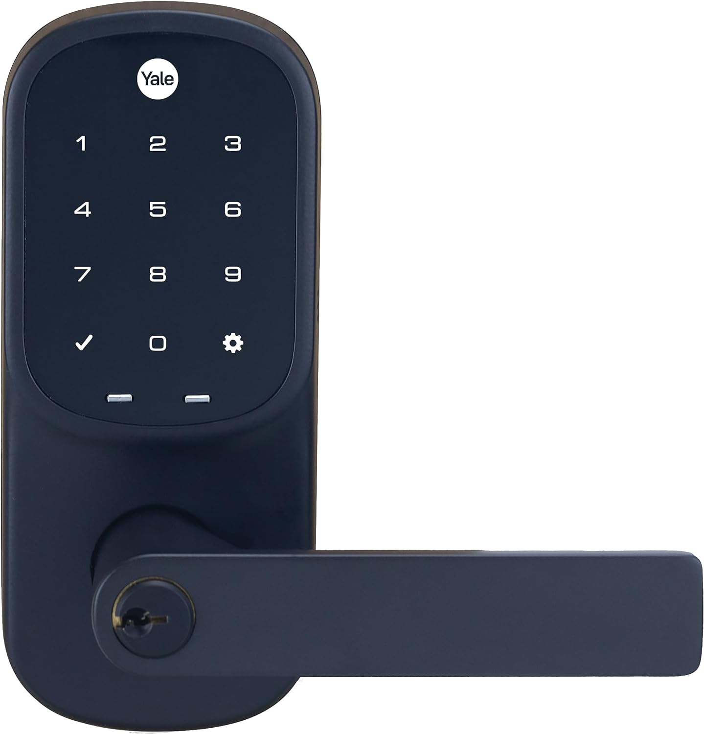 Yale Assure Lever Keyed Smart Deadlatch Matt Black with Yale Home Module image number 5