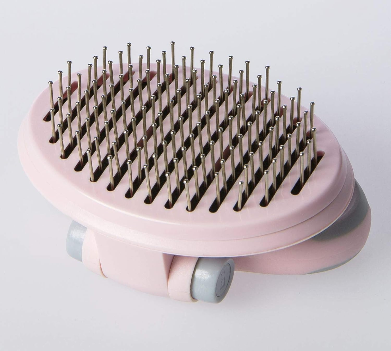 VETNEX GROOMING SELF-CLEANING PIN BRUSH for DOGS (PINK)