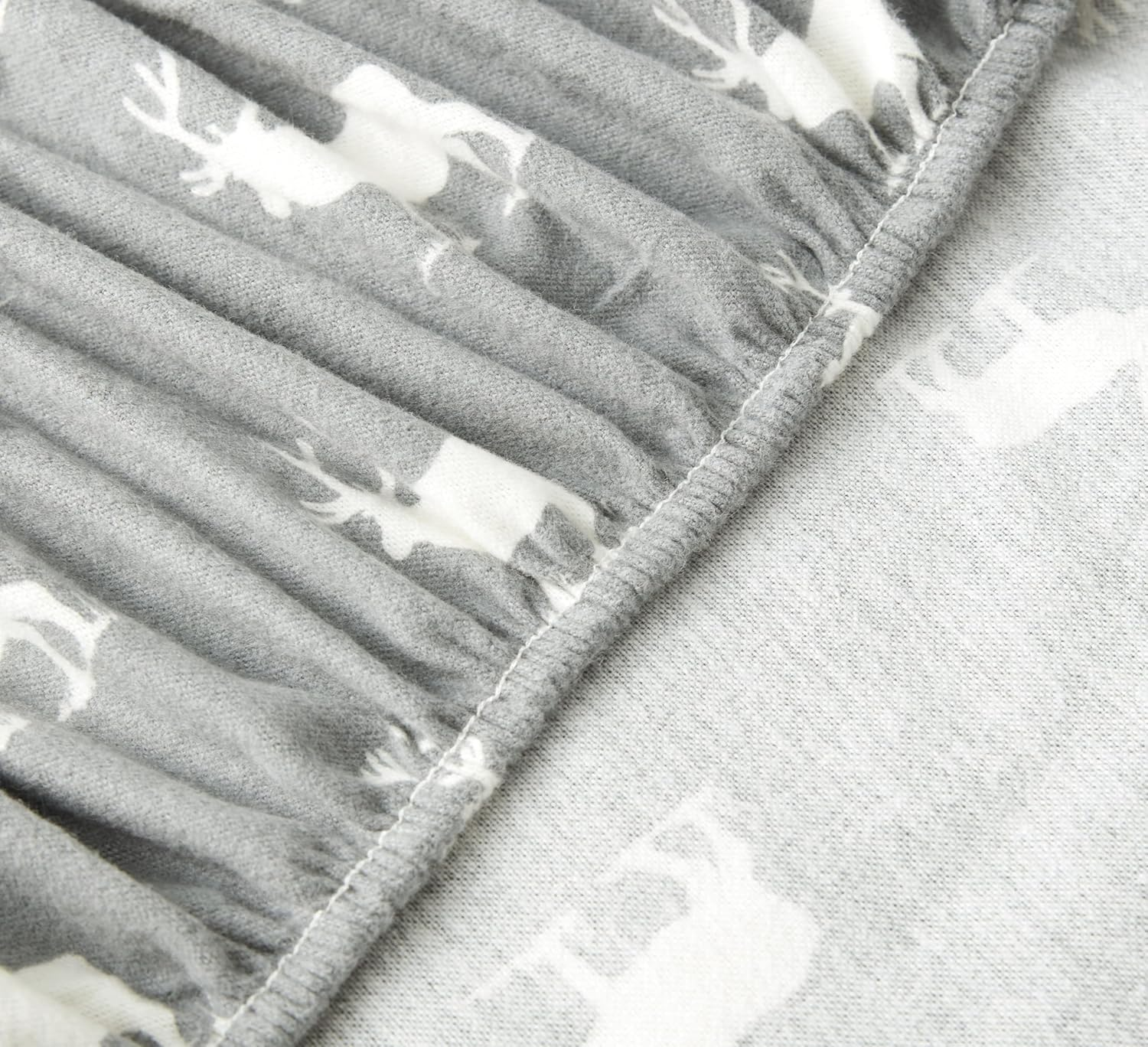 Eddie Bauer - Flannel Collection - Cotton Bedding Sheet Set, Pre-Shrunk & Brushed for Extra Softness, Comfort, and Cozy Feel, King, Elk Grove image number 4