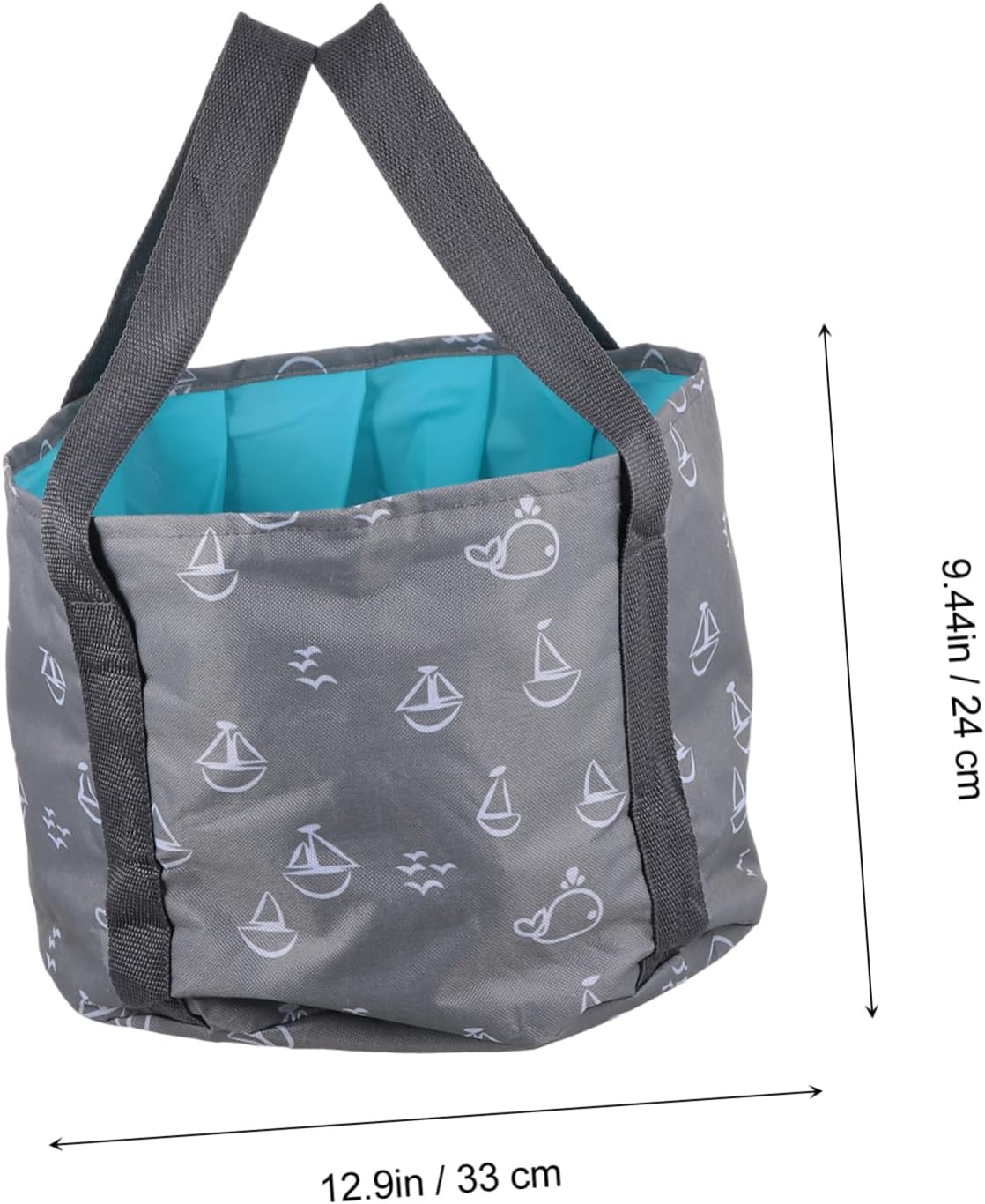 WOFASHPURET Foot Bath Basin Soaking Bucket for Adults Boys and Girls Portable Folding Tub Multi-Functional Basin Camping Water Bucket image number 2