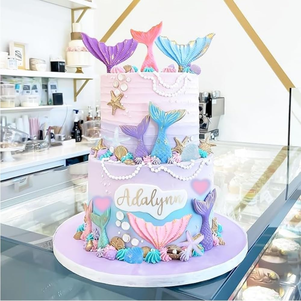 Jindizi 10 Pieces Cake Decoration Cake Underwater Ocean Decoration Ball Cake Party Accessories image number 1