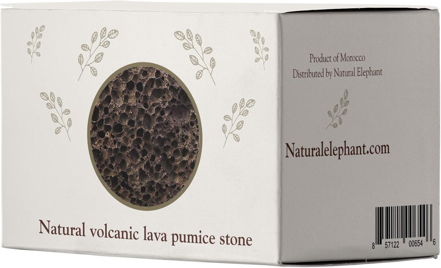 Natural Elephant Natural Volcanic Lava Pumice Stone Callus and Foot Pedicure Rock Scrub Packs (Single Pumice Stone) image number 1