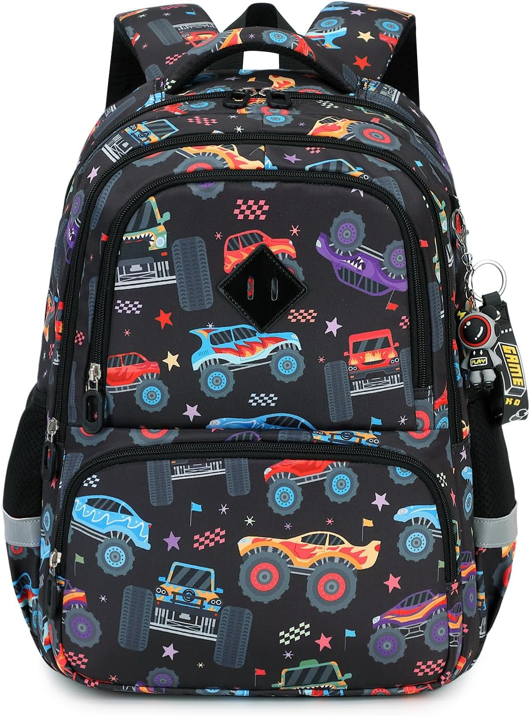 MUSEVOS Kids Backpack, Kawaii Printed Girls Boys Bookbags for Preschool, School Backpack for Elementary and Kindergarten