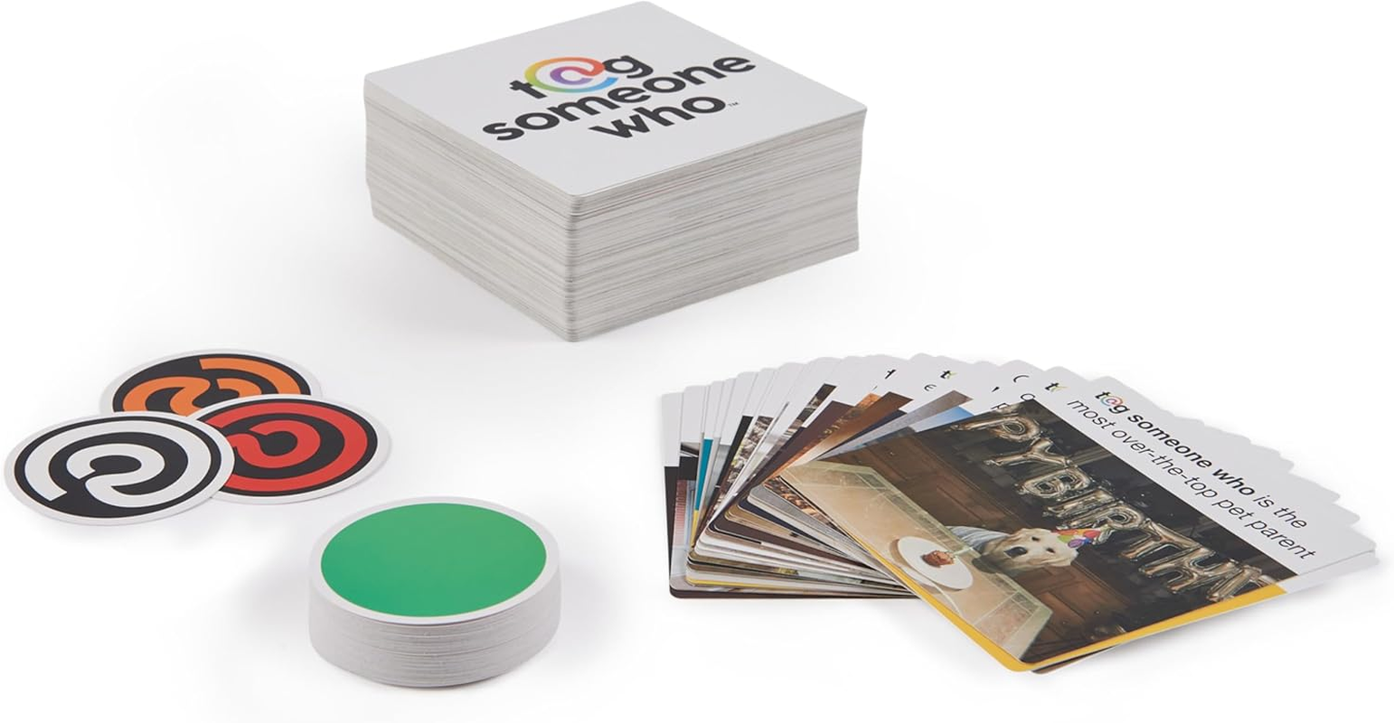 Spin Master Games Tag Someone Who - the Online Phenomenon, Now a Hilarious Party Game for Friends, Family, College, Birthdays & More, for Adults 18+ image number 2