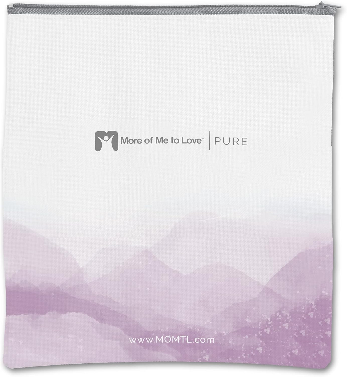 More of Me to Love Organic Cotton Tummy Liner 4-Pack, X-Large (2 X Pearl White and 2 X Stone Gray) image number 2