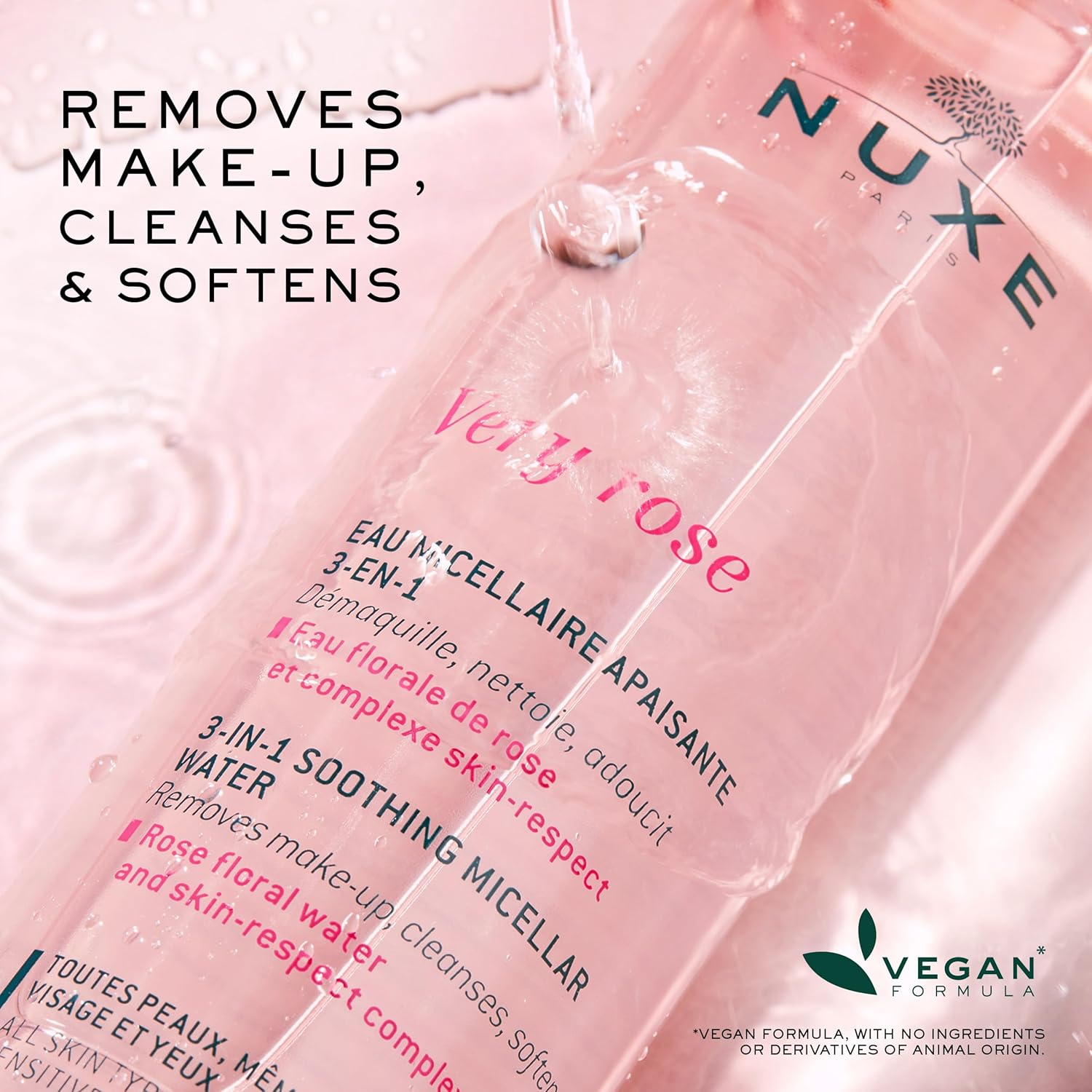 Nuxe - Very Rose Micellar Water 400 Ml (NUXVN067904) /Makeup image number 1