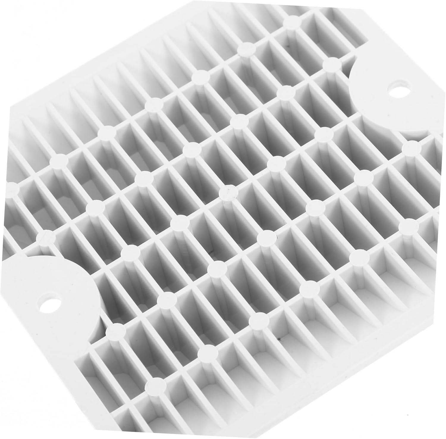 ULTECHNOVO 4 Pack White Raised Road Reflectors Emergency Driveway Markers Sturdy Abs Material Pavement Safety Sign - White image number 5