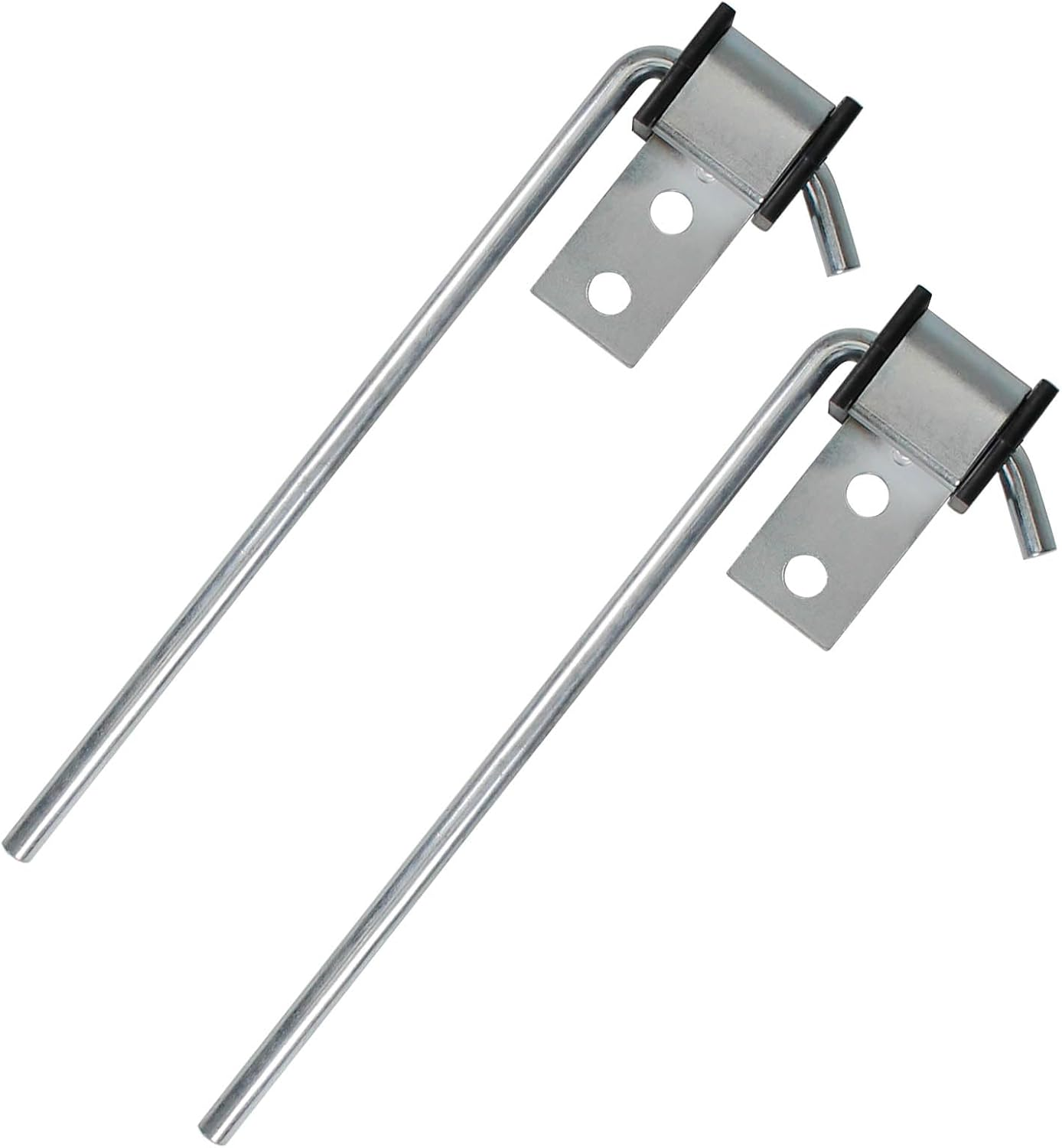 2 Pack Universal Exhaust Hanger Rod, Heavy Duty Exhaust Muffler Hanger Rod, 3/8" Rod 10" Long (2 Pack) image number 4
