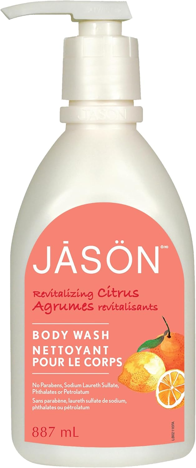 Jason Body Wash Citrus by JASONS NATURAL image number 5
