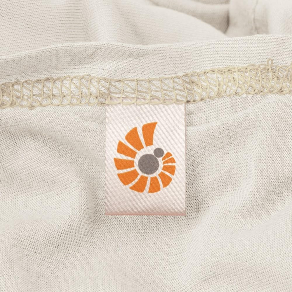 Ergobaby Aura Sustainably Sourced Knit Baby Wrap, Cream image number 3
