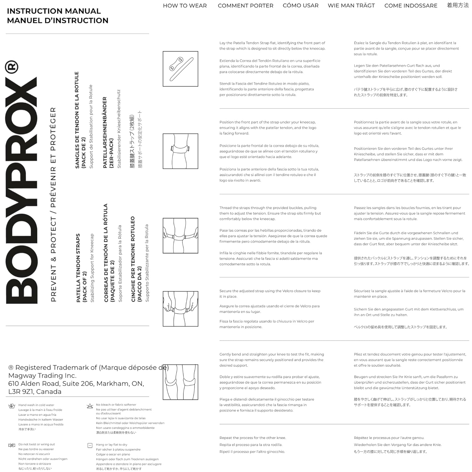 Bodyprox Patella Tendon Knee Strap 2 Pack, Knee Pain Relief Support Brace Hiking, Soccer, Basketball, Running, Jumpers Knee, Tennis, Tendonitis, Volleyball & Squats image number 6