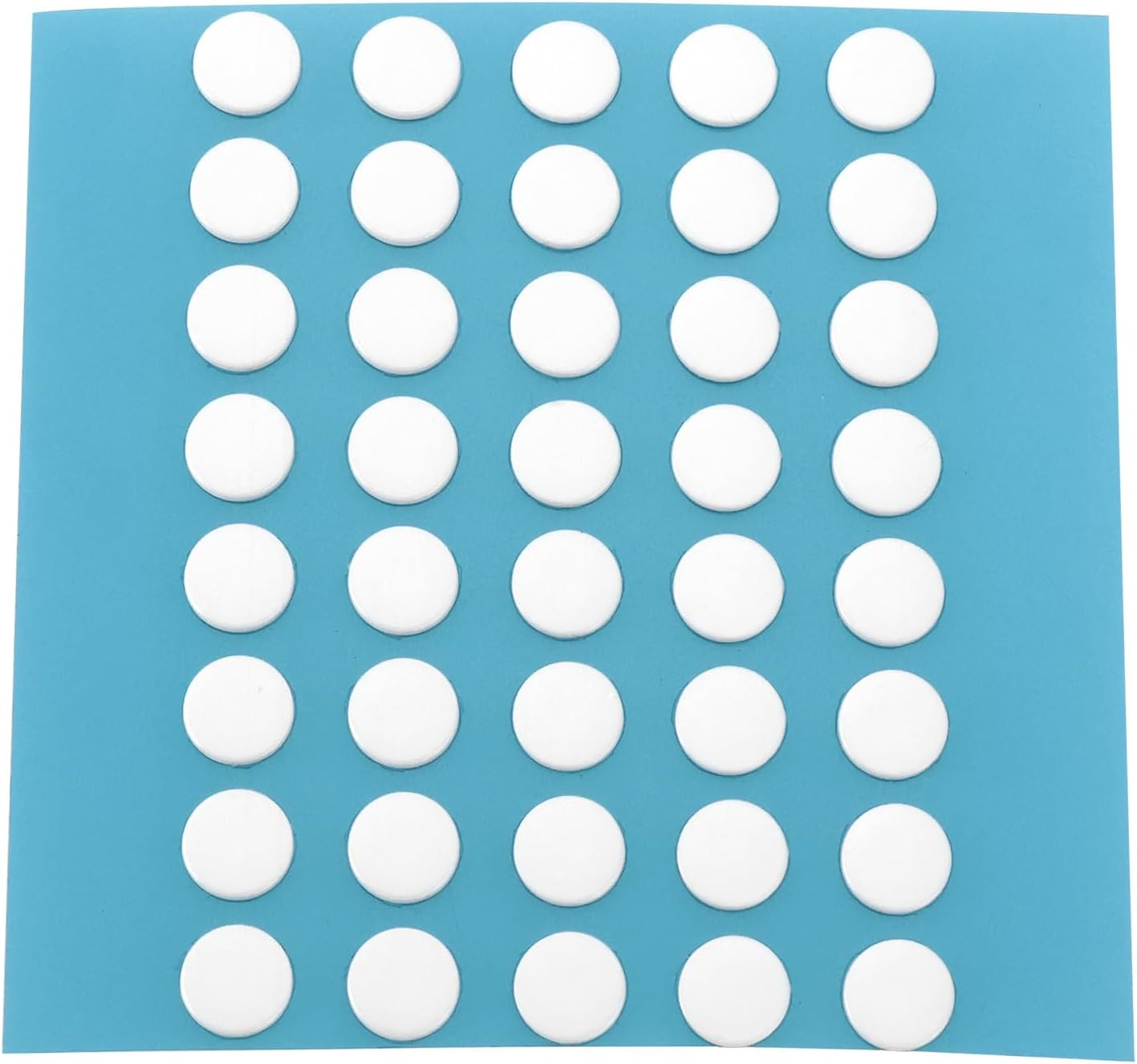 Be in Your Mind 40PCS PTFE Mouse Skates 6X0.8Mm Rounded Smooth Mouse Feet Reduces Friction between Mouse and Pad Suitable for Gaming Office and Daily White