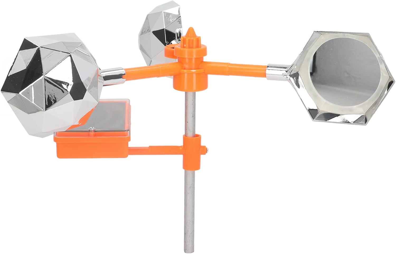 Animal Bird Deterrent Solar Sound Light Bird Deterrent, Rotation Flashing Bird Deterrent, Rainproof, Built in Sounder image number 4