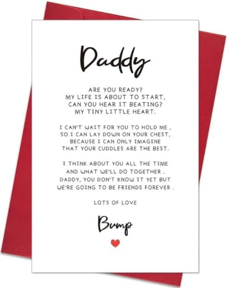 Humorous Father'S Day Greeting Card with Lots of Love for Dad Design (SN-319) image number 2