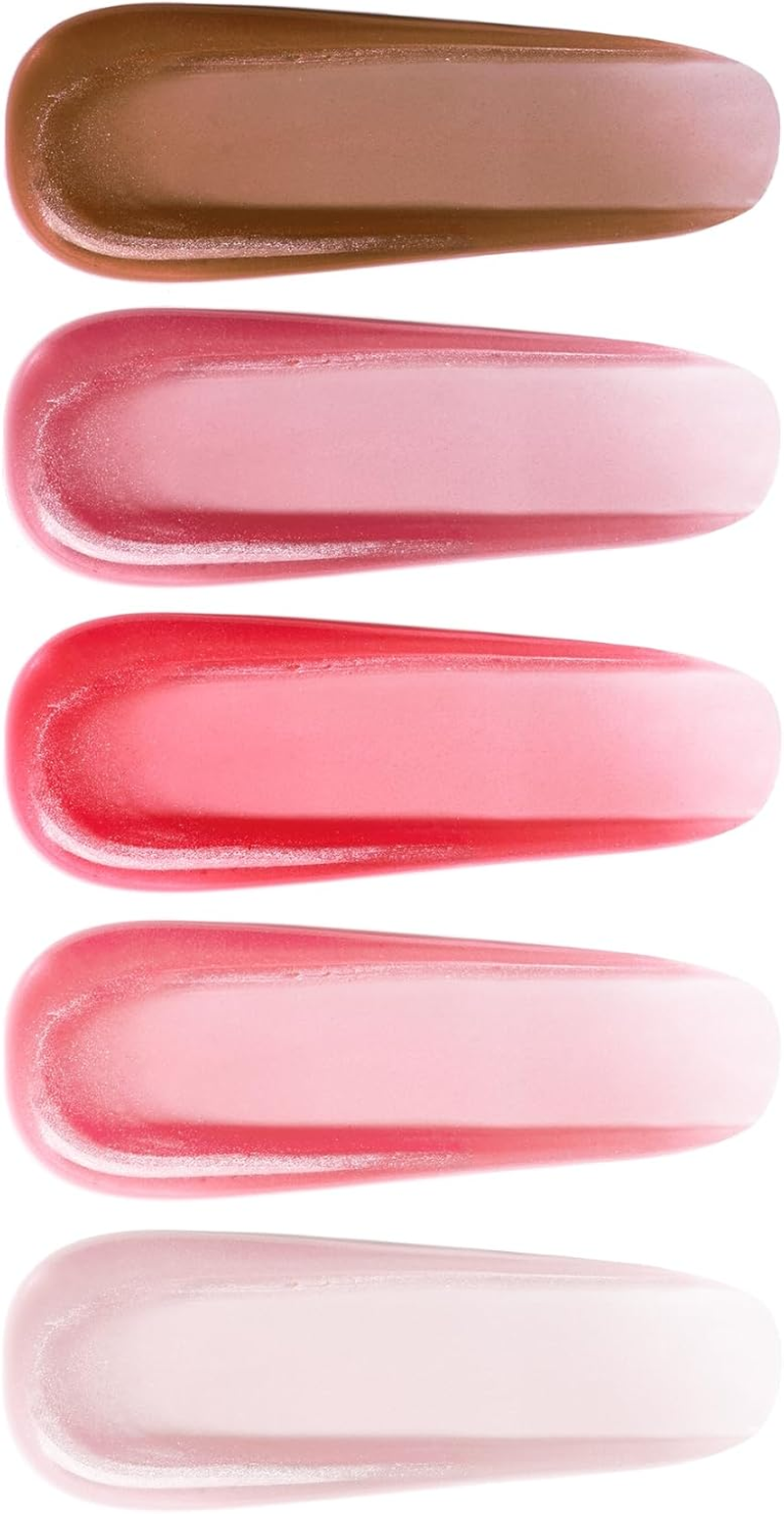 Victoria'S Secret Lip Gloss Gift Set, Flavor Favorites, Flavored Lip Gloss Set for Women, Includes 5 Assorted Lip Glosses image number 1