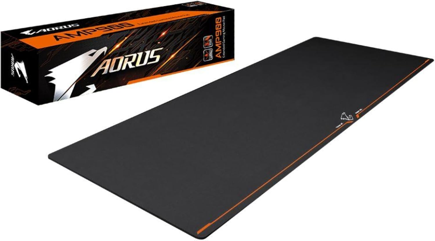Gigabyte AORUS AMP900 Extended Gaming Mouse Pad Micro Pattern Desk-Sized Spill