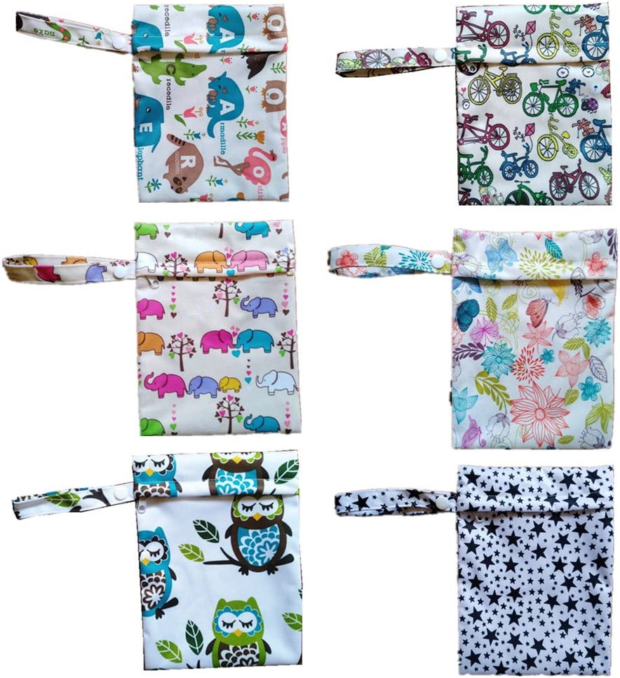 10Pieces 10Inch Reusable Washable Menstraul Pads Sanitary Pads image number 4