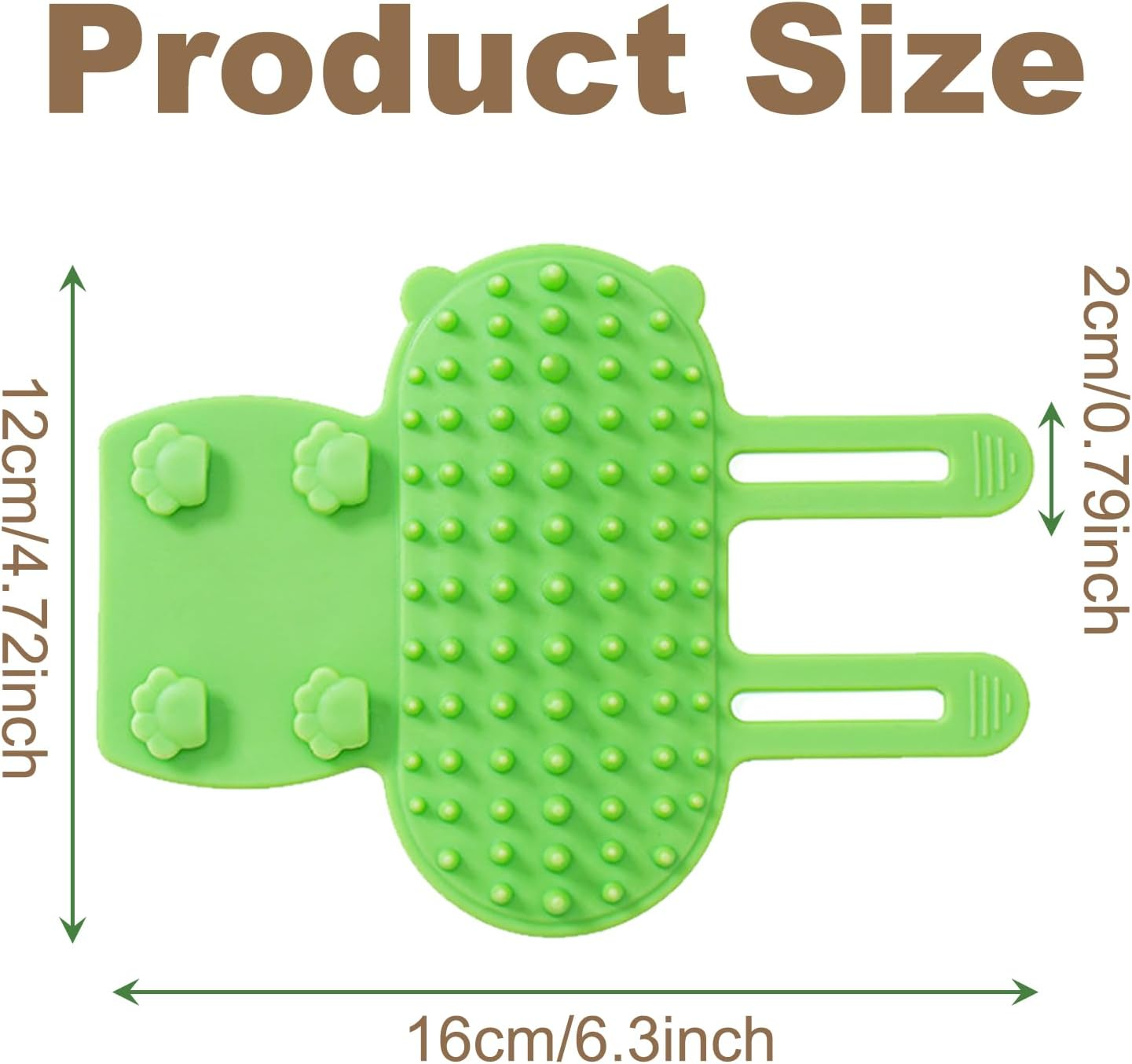 KASESSS 4 Pieces Pet Tickling Artifact, Silicone 2-In-1 Cat Self Groomer, Soft Tickling Comb Pet Brush, Adjustable Self Cleaning Cat Brush, Cat Corner Scratcher for Table Legs Climbing Frame image number 1