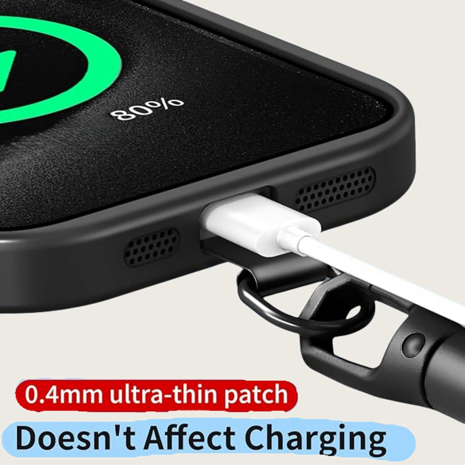 Hand Cell Phone Wrist Strap,Premium Adjustable Universal Multifuctional Mobile Phone Lanyards - Camel image number 3