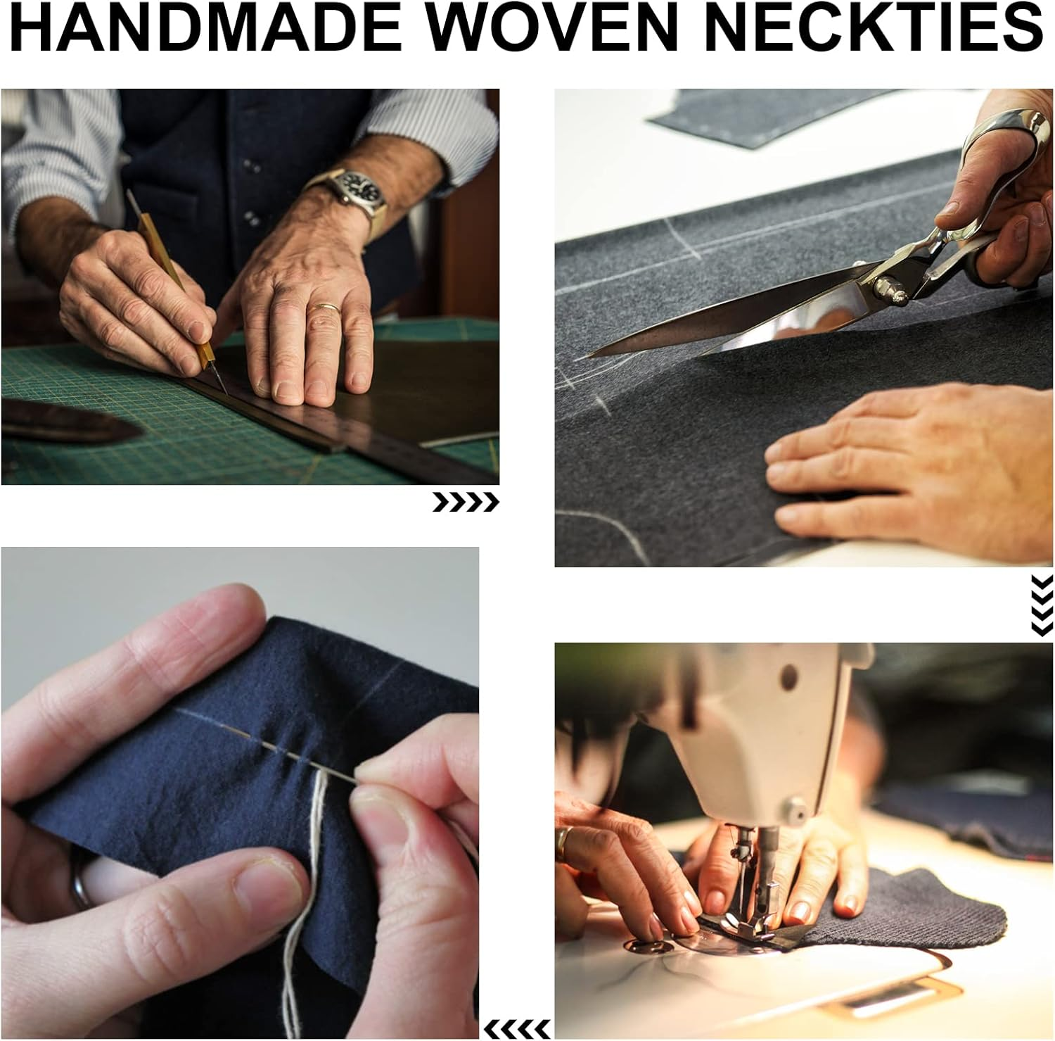 URAQT Men Ties, Classic Men'S Solid Color Necktie, Premium Pure Color Skinny Necktie with Multiple Colors