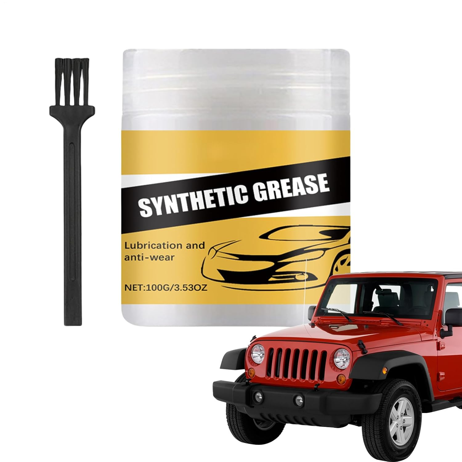 Wheel Bearing Grease - Lubricant for Car Door | Multi-Purpose Lubricant 100G for Maintenance Auto Garage Brake Trailer Chain Automotive Applications and Equipment Care