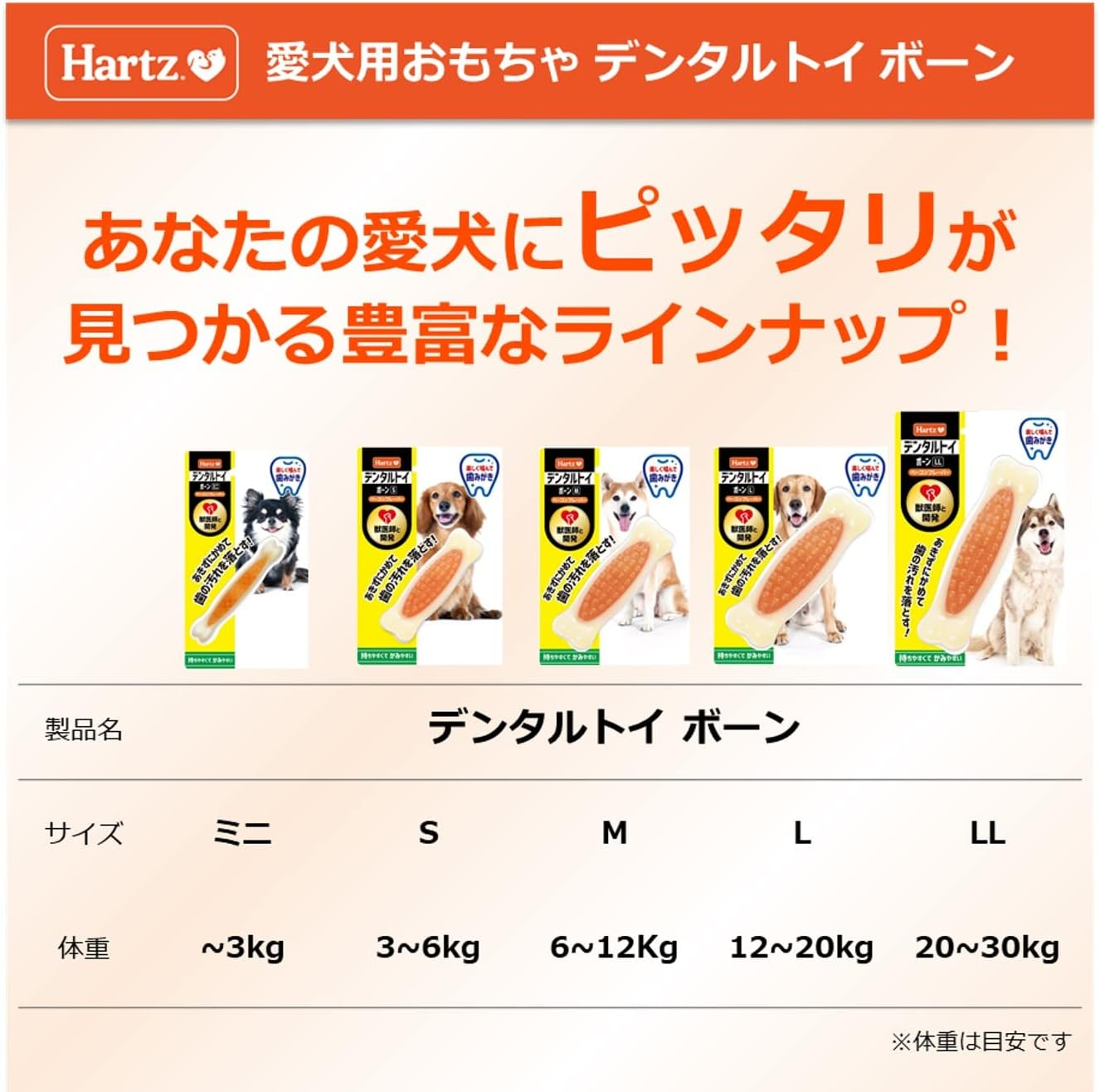 Dental Toy Bone Dog Toy Toothpaste Toy Medium X 2 Bacon Flavor | Hearts | Dental Care | Toothpaste