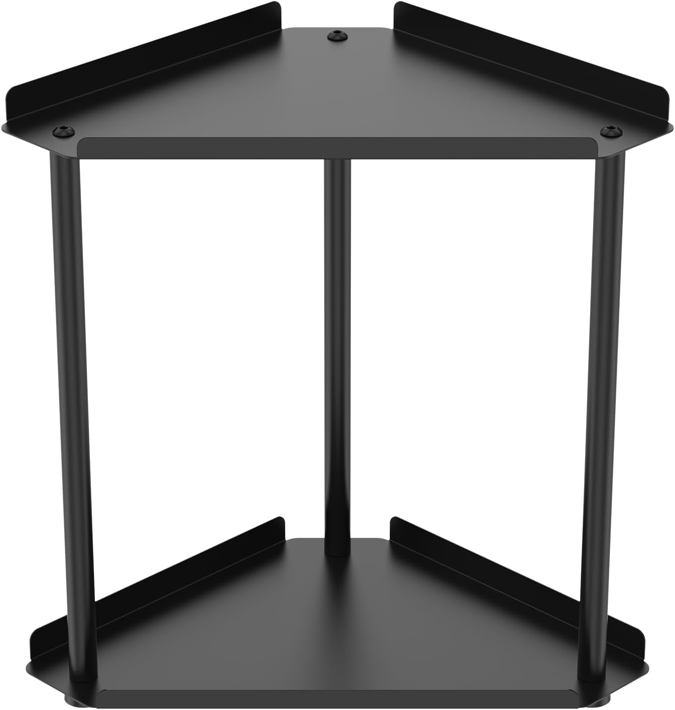 Makeup Organizer, Cosmetic Storage Display Case with 2 Layers Large Capacity Display Case for Vanity Cosmetics Organizer Storage for Bathroom Counter Dresser Brushes Lipsticks Skin Care Beauty (Black)